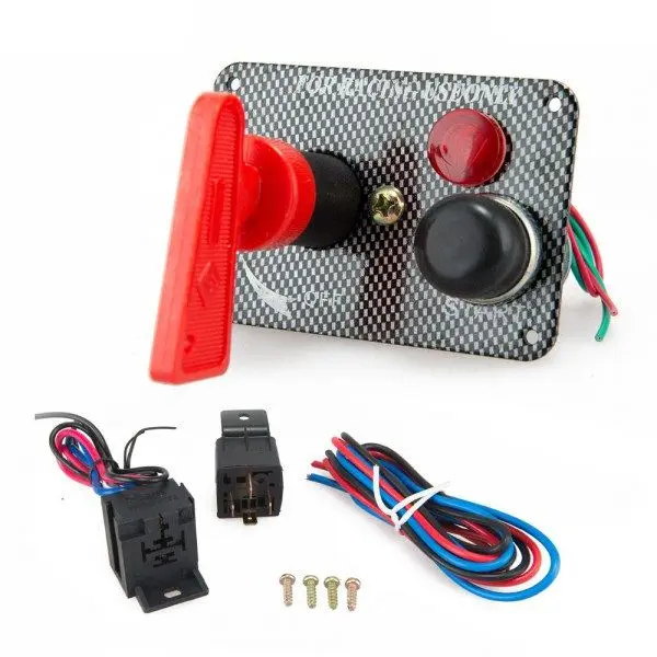 Racing Switch Kit Car Electronicl/Switch Panels-Flip-up Start/Ignition
