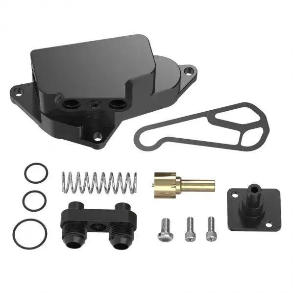 Oil Cooler Adapter with Low Thermostat for BMW N54/N55