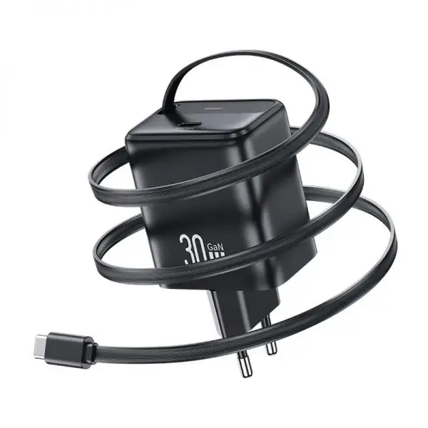Fast Charger 30W - With Type-C Cable - CC241