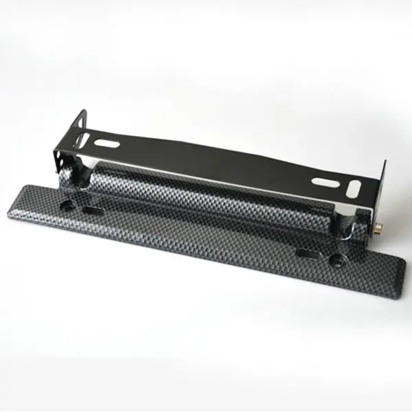 Carbon Adjustable License Plate Frame