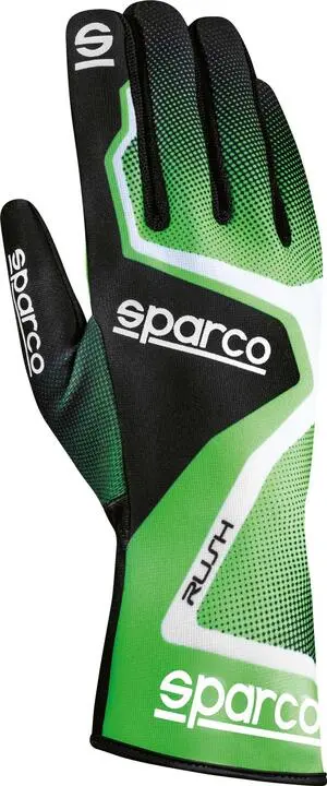 Sparco Rush Karting Gloves Green