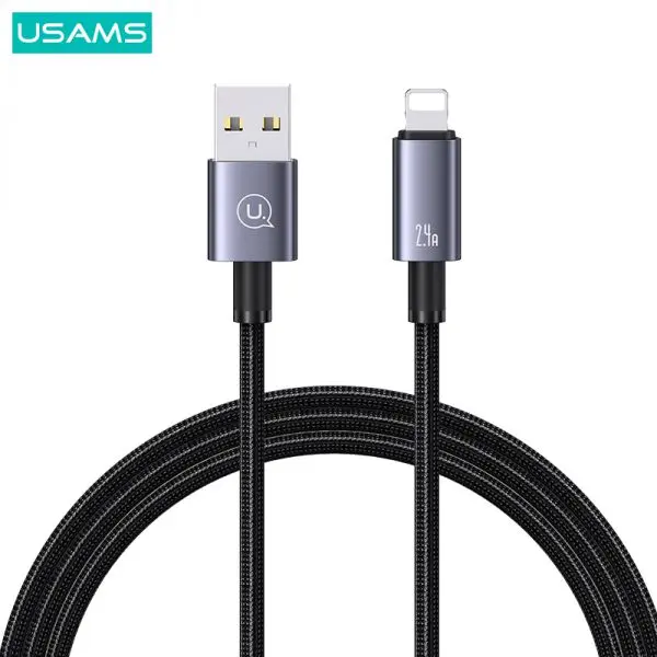 Cable 1.2m USB to Lightning (Fast Charging) US-SJ667
