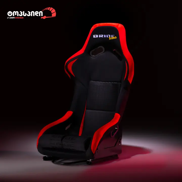 Bride 1022 VI/KG BK/RD Racing Seat