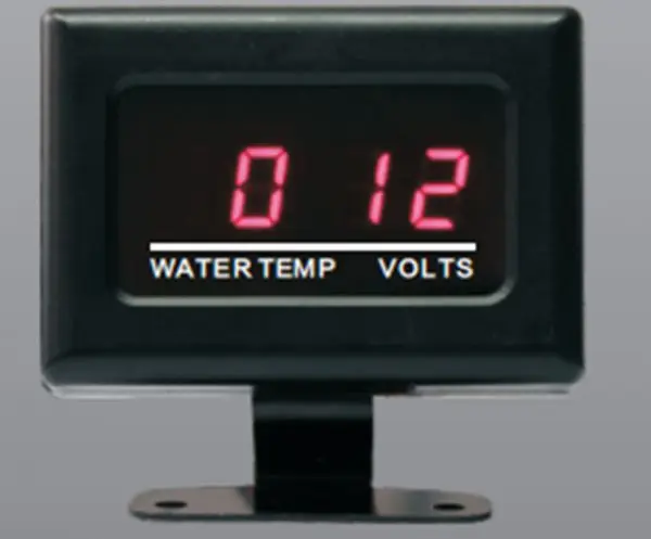 Water Temperature + Volt  Gauge DY-1717