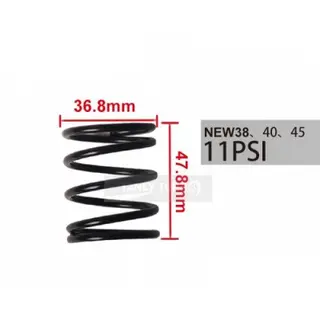 38MM 40MM 45MM TURBO EXTERNAL WASTEGATE WG SPRING COATED REPLACEMENT 11 PSI /0.78BAR