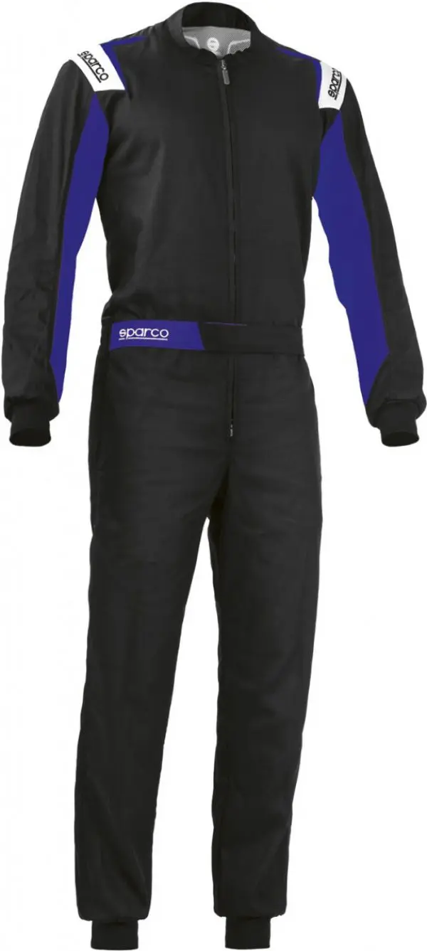 Sparco Rookie Black/Blue Racing Suit