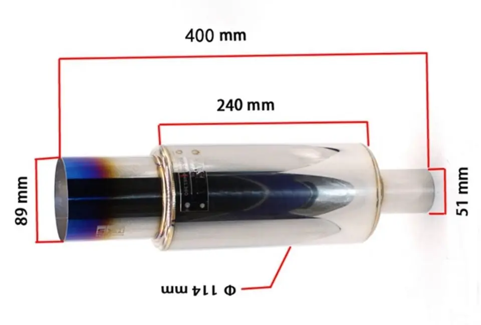 HKS 2 inch Muffler