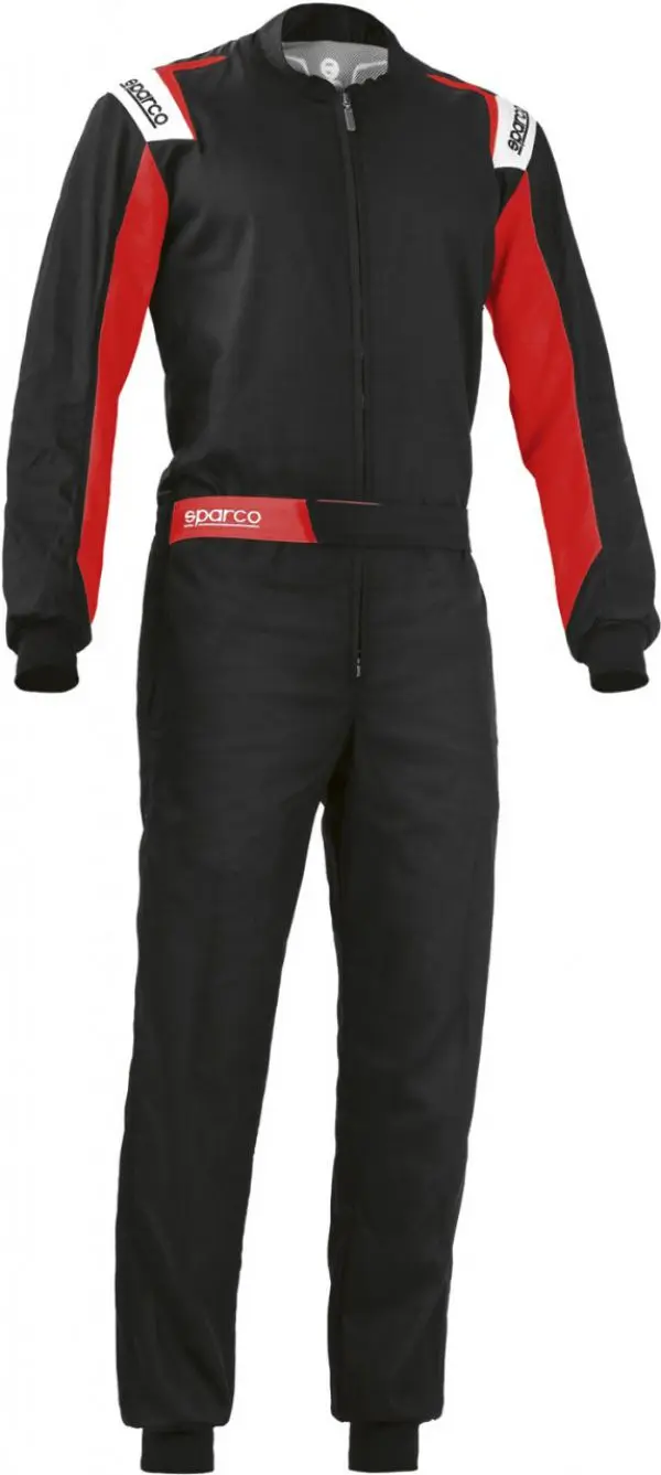 Sparco Rookie Kartoverall (Black/Red)