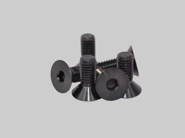 Steering Wheel Bolts Black Color 6 PCS