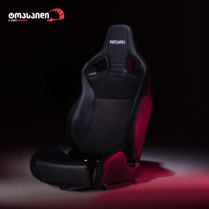 Recaro 1039RM BK/RD LINE Racing Seat