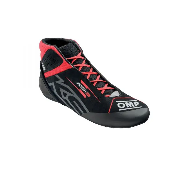 Karting Shoes OMP KS-3 Black/Red