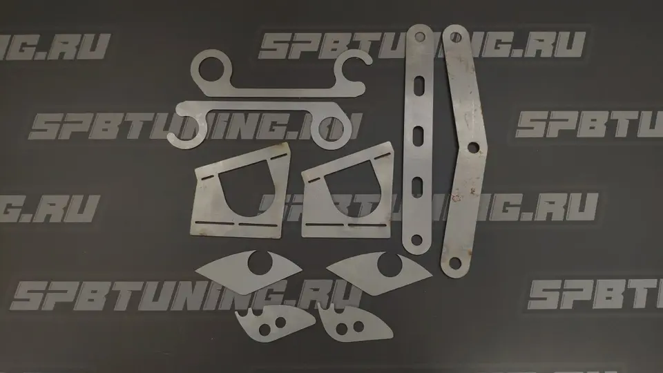Набор пластин Tuning Toys для усиления переднего подрамника BMW E36/E46