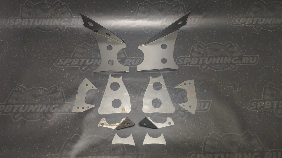 Вварные пластины усиления заднего подрамника для Nissan Silvia s14 s15 Tuning Toys