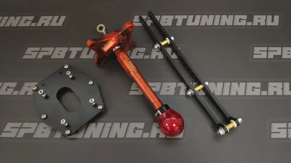 Кулиса Tuning Toys короткоходная универсальная для коробок BMW красная