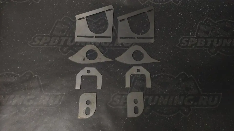 Набор пластин Tuning Toys для усиления переднего подрамника BMW E30