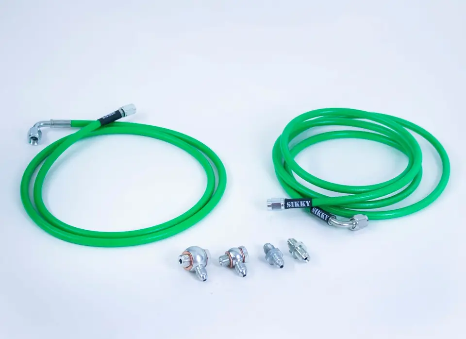 Sikky 350Z / 370Z / G35 Reverse Mount Hydraulic Handbrake Line Kit