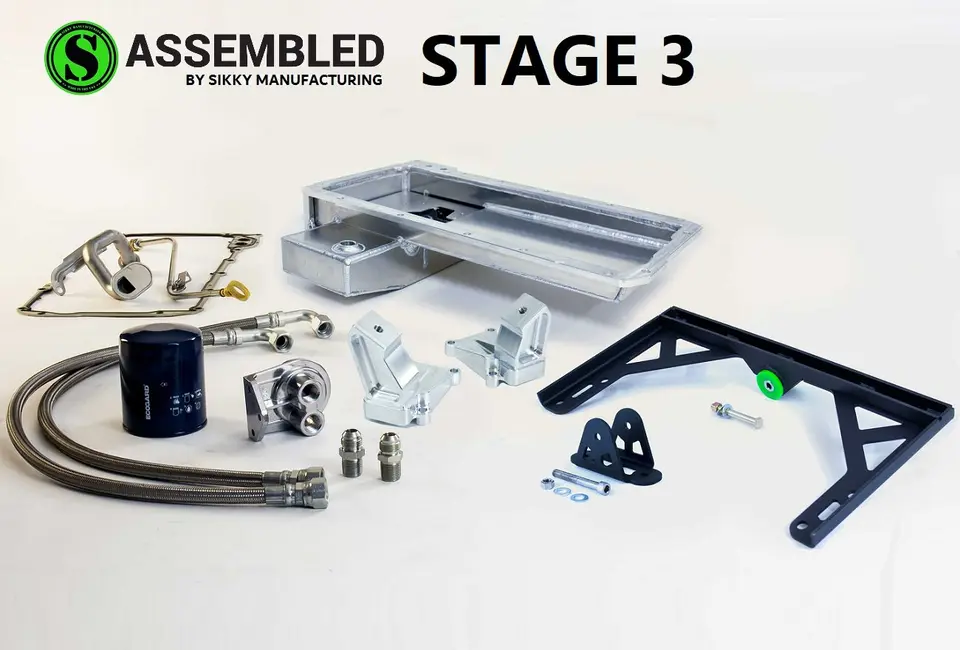 Sikky Stage 3 Nissan 370Z LS1 Package (w/ Wiring Harness)