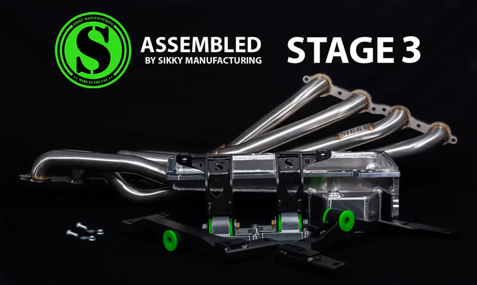 Sikky Stage 3 BMW E46 LS1 Package (w/ Wiring Harness)