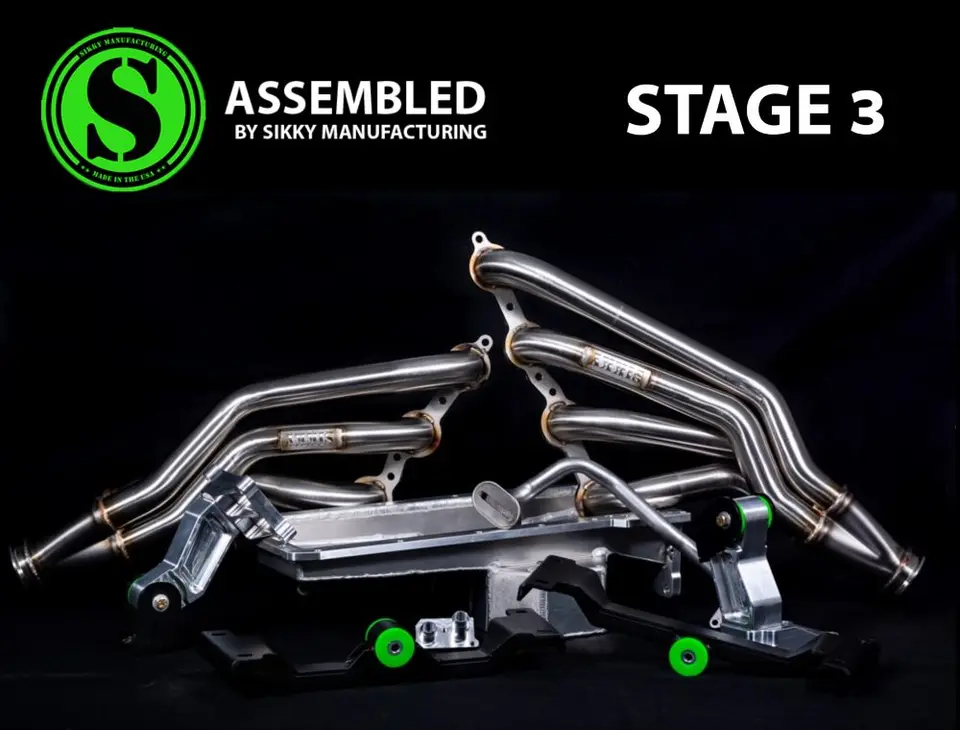 Sikky Stage 3 BMW E39 LS3 Package (w/ Wiring Harness)